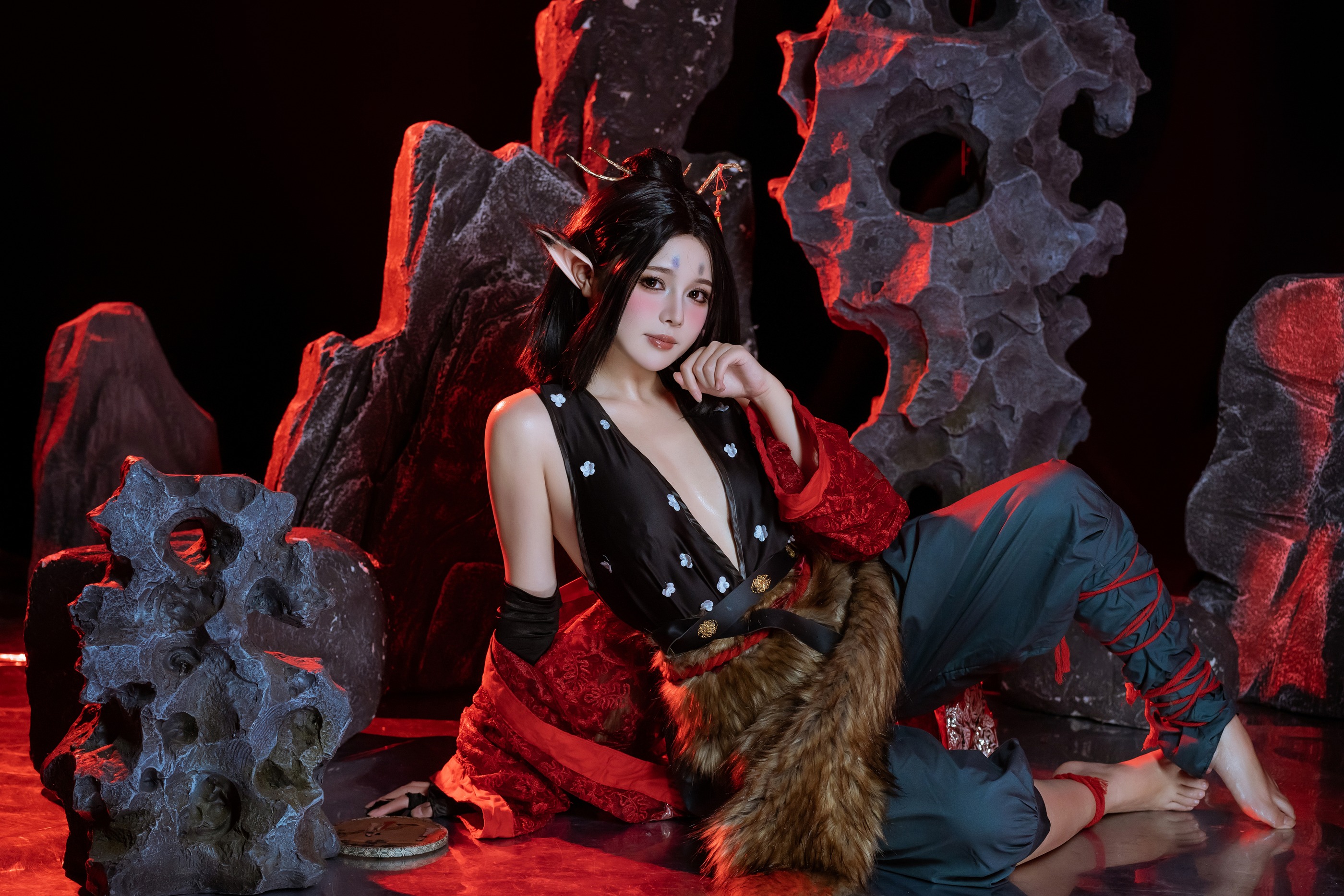 图片[1]-七月喵子 – NO.050 萍萍 [80P]-XikXak